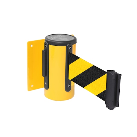 WallMaster 300, Yellow, 13' Yellow/Black Diagonal Striped Belt